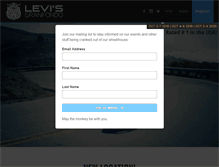 Tablet Screenshot of levisgranfondo.com